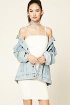 Forever21 Women's  Slub Knit Slip Dress