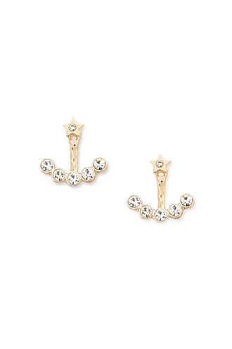 Forever21 Rhinestone Star Ear Jackets