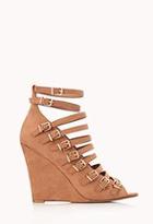 Forever21 Standout Buckled Wedges
