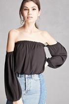 Forever21 Woven Off-the-shoulder Top