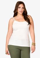 Forever21 Plus Size Solid Scoop Neck Cami