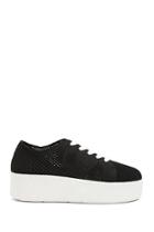 Forever21 Perforated Low Top Sneakers