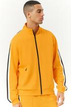 Forever21 Striped-sleeve Track Jacket