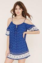 Forever21 Open-shoulder Peasant Dress