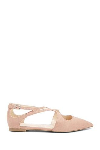 Forever21 Strappy Cutout Flats