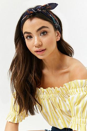 Forever21 Equestrian Satin Scarf