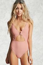 Forever21 Cutout One-piece Swimsuit