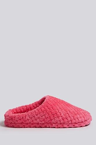 Forever21 Quilted Faux Fur Slippers