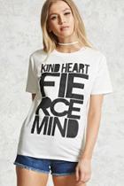 Forever21 Kind Heart Graphic Tee