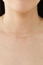 Forever21 Layered Oval Link Chain Necklace