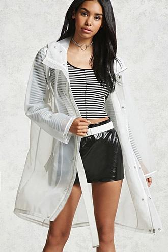 Forever21 Sheer Mesh Utility Jacket