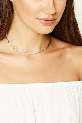 Forever21 Metal Chain Choker