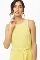 Forever21 Sleeveless Belted Top