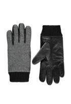 21 Men Leather-paneled Gloves