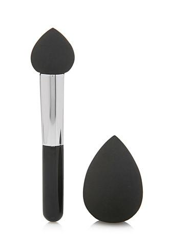 Forever21 Makeup Blender Sponge Duo (black/white)
