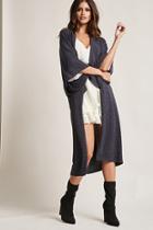 Forever21 Brushed High-low Cardigan