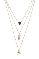 Forever21 Layered Geo Necklace