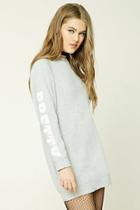 Forever21 Pretty Patch Graphic Sweatshirt