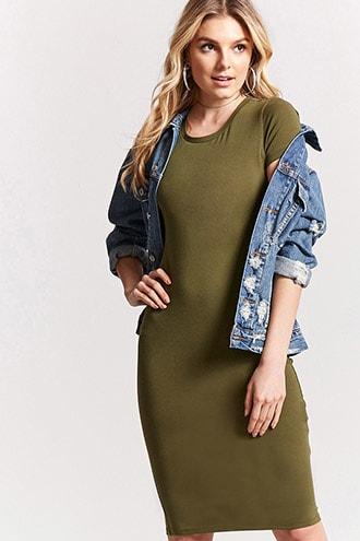 Forever21 T-shirt Bodycon Dress