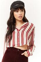 Forever21 Multicolor Striped Shirt