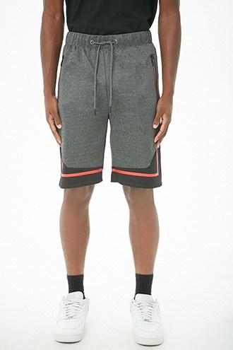Forever21 Trill Nation Contrast-trim Shorts