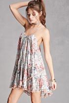 Forever21 Z&l Europe Floral Halter Dress