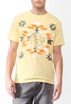 21 Men Tribal Pattern Tee