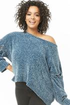 Forever21 Plus Size Mina Lisa Chenille Sweater
