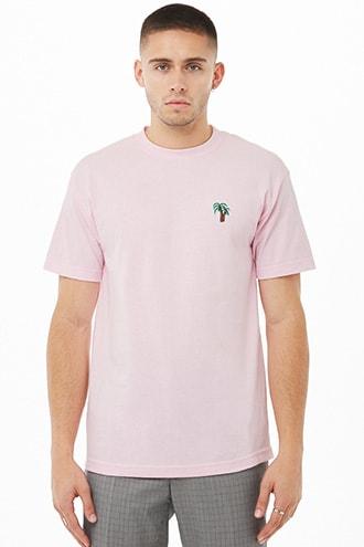 Forever21 Palm Tree Patch Tee