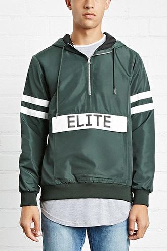21 Men Men's  Elite Graphic Windbreaker
