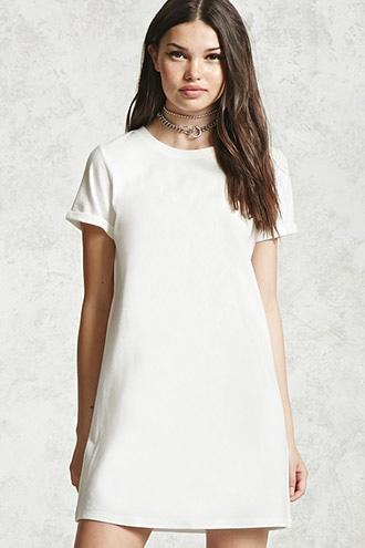 Forever21 Cuffed Sleeve T-shirt Dress