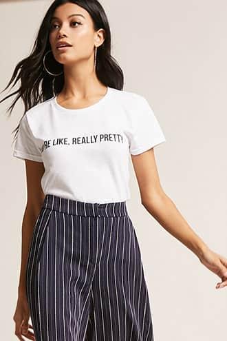Forever21 Style Club Really Pretty Graphic Tee