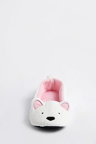 Forever21 Bear Fleece Slippers