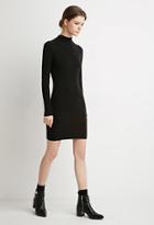 Love21 Ribbed Knit Sweater Dress
