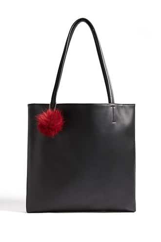 Forever21 Pom Pom Tote Bag