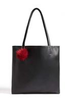 Forever21 Pom Pom Tote Bag