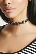 Forever21 Ring Faux Leather Choker