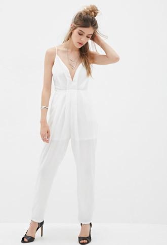 Forever21 Rise Of Dawn Strap In Jumpsuit