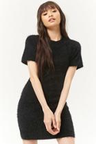 Forever21 Fuzzy Knit Mini Dress