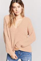 Forever21 Plunging Chenille Sweater