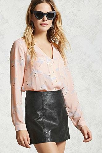Forever21 Crane Shirt