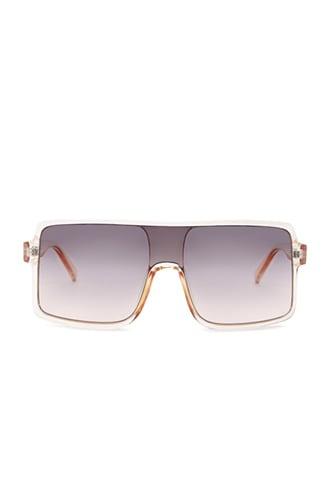 Forever21 Premium Square Transparent Sunglasses
