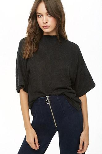 Forever21 Brushed Boxy Top