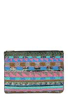 Forever21 Beaded Sequin Clutch