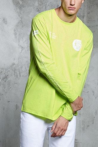 Forever21 Graphic Long-sleeve Tee