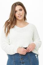 Forever21 Plus Size Chenille Open-knit Sweater