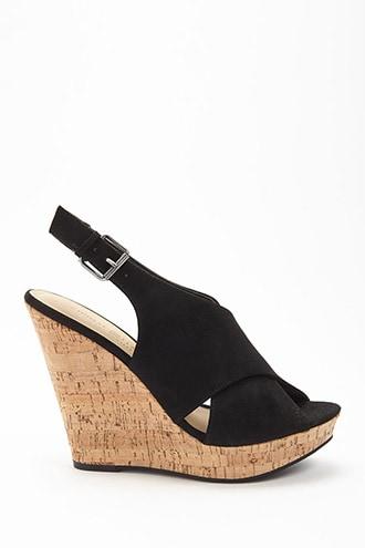 Forever21 Chinese Laundry Slingback Wedges