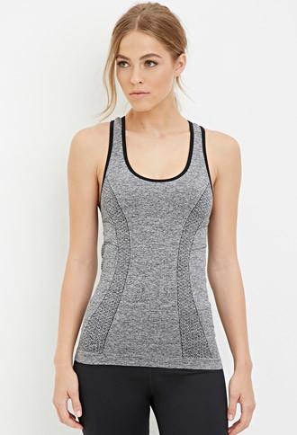 Forever21 Marled Seamless Tank