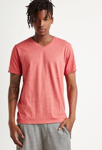 21 Men Men's  V-neck Tee