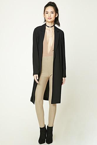 Forever21 Women's  High-waisted Knit Leggings